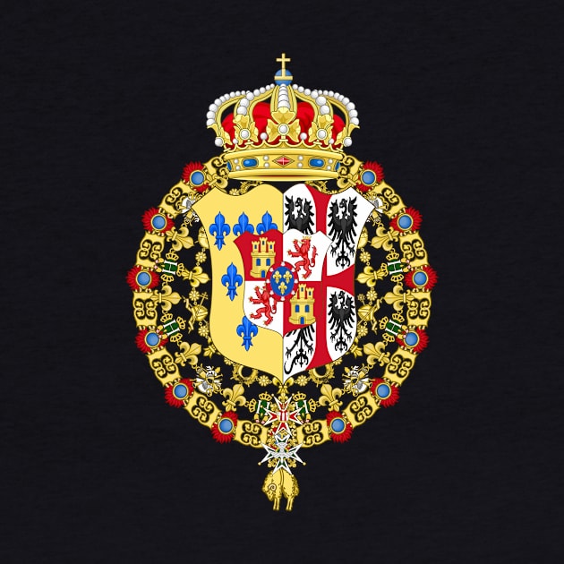 Ducal Coat of Arms of Parma (1748-1802) by Flags of the World